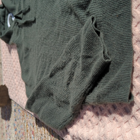 J Crew Cashmere Waffle Hoodie, men's M - Picture 6 of 16